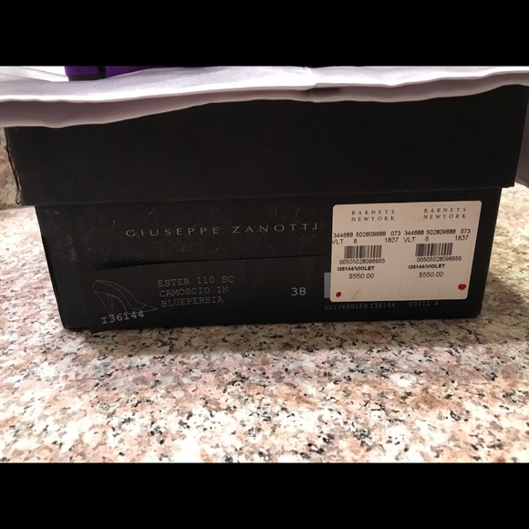 Giuseppe Zanotti violet pumps size 38 - Picture 6 of 8